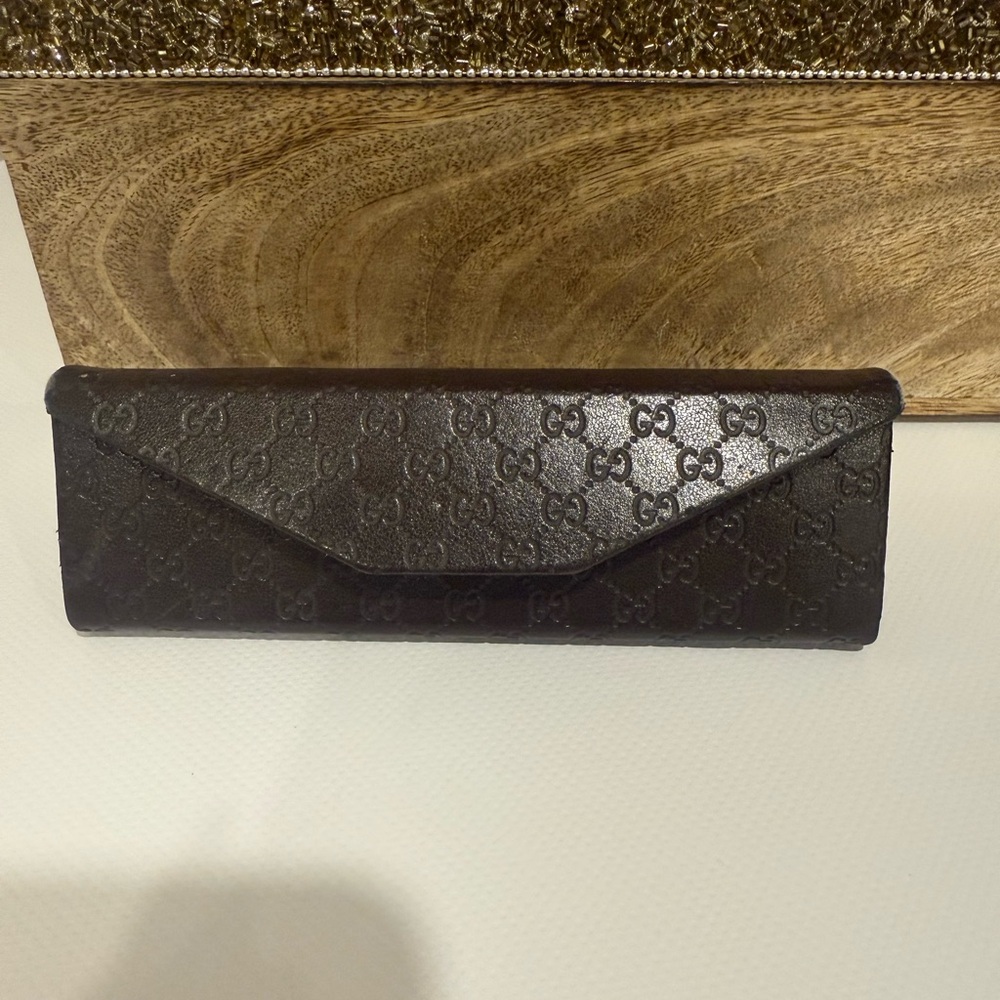 Brown Women's eye Glass case